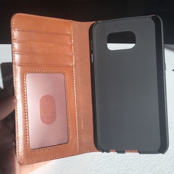 Samsung Galaxy Note 6 Leather Wallet Folio (L) - Picture 6 of 8